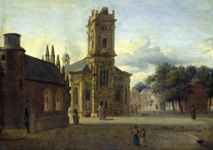 A Square Before A Church